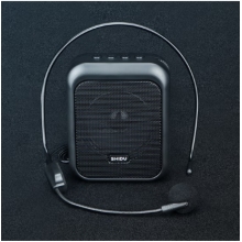十度（ShiDu） M100 小蜜蜂扩音器教师教学上课专用上课导游便携式播放机送话器叫卖机喇叭带蓝牙 经典黑