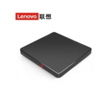 联想（Lenovo）TX800 外置光驱 超薄外置DVD刻录机 24倍速 高速移动光驱 Type-C+USB双接口